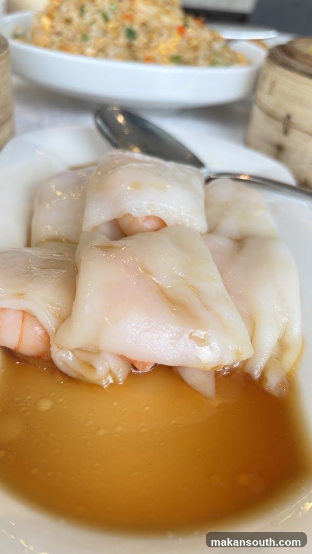 Shrimp Rice Noodle Rolls