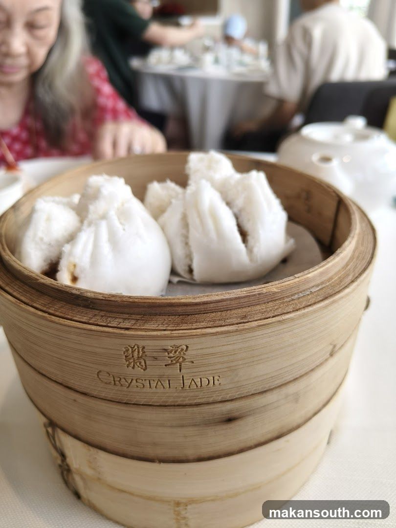Steamed Buns in Bamboo Steamer