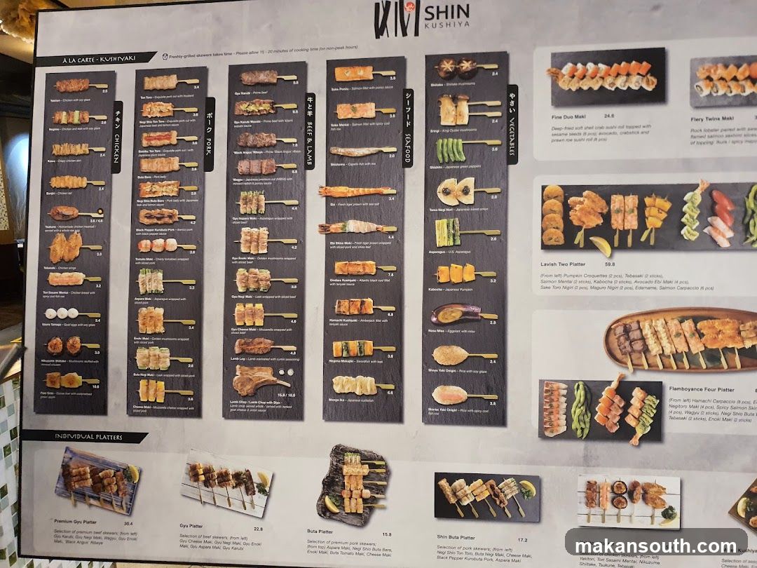 SHIN KUSHIYA A LA CARTE - KUSHIVAKI