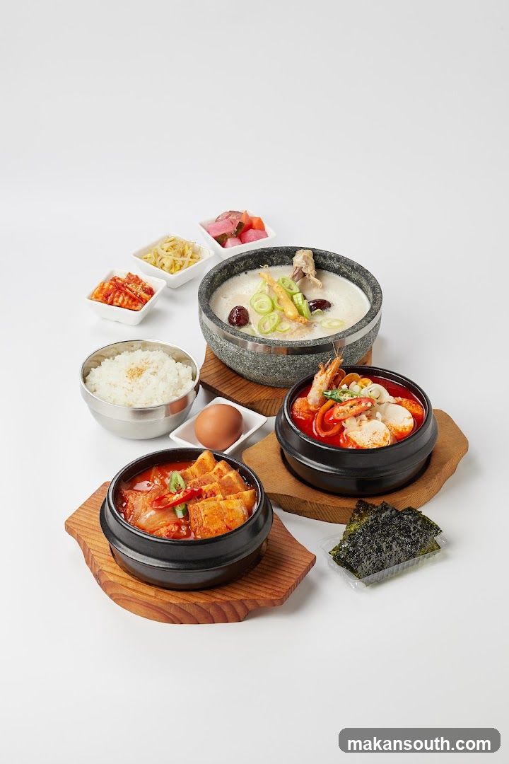 Korean Food Spread