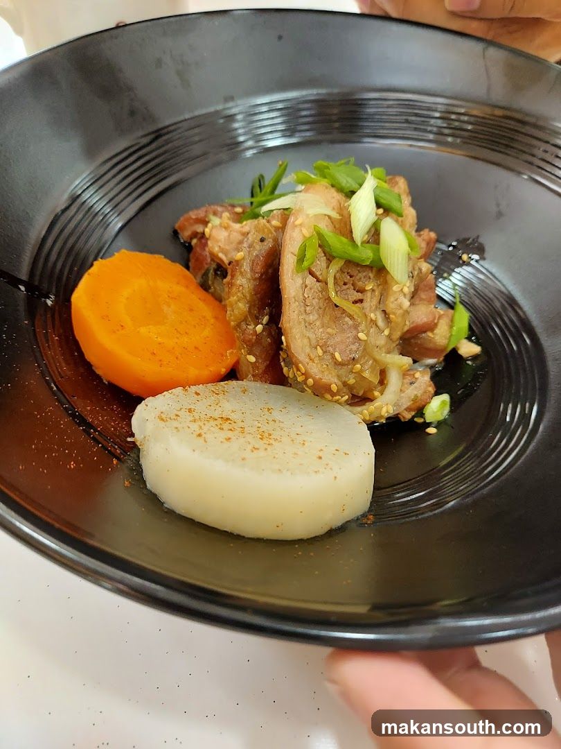 Braised Pork Belly with Root Vegetables