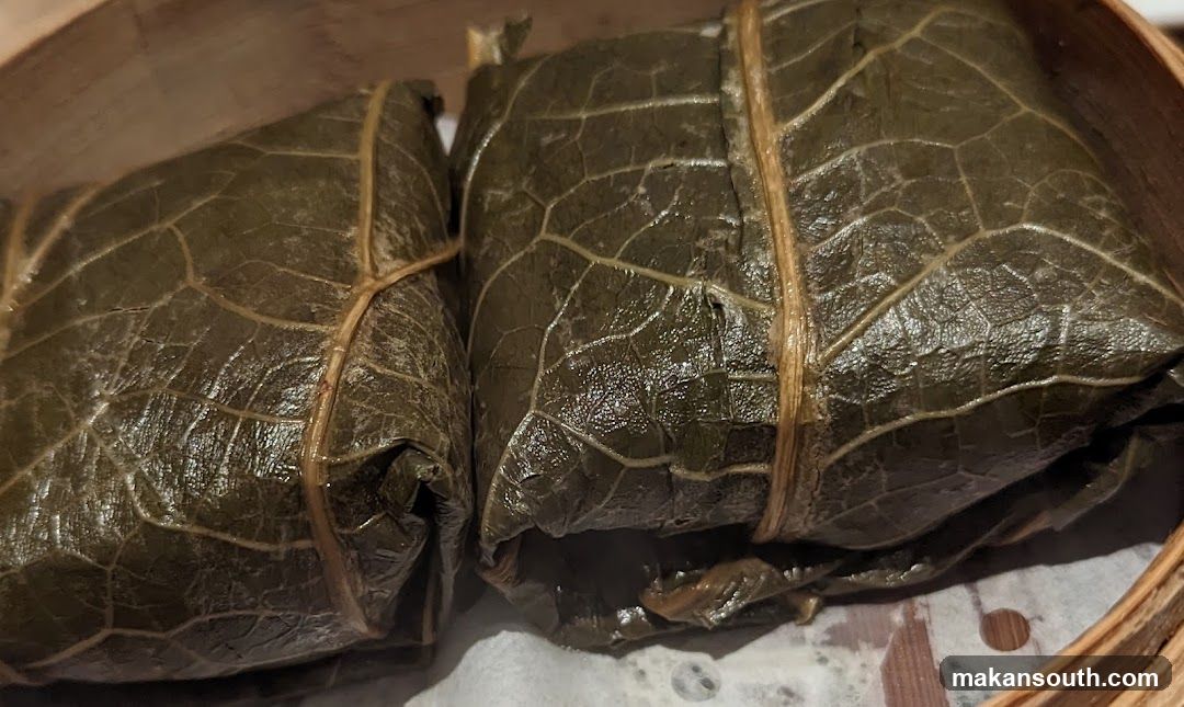 Steamed Leaf-Wrapped Parcels