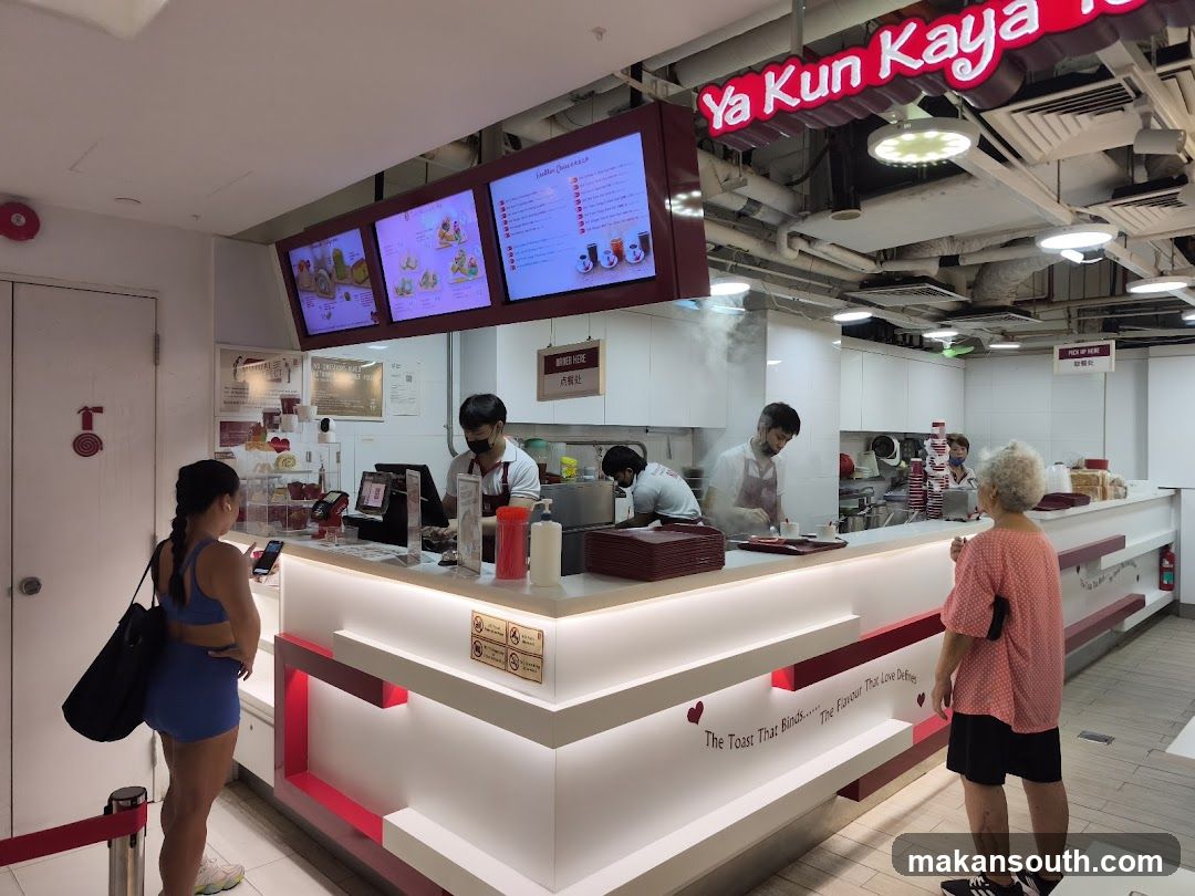 Ya Kun Kaya Toast Counter