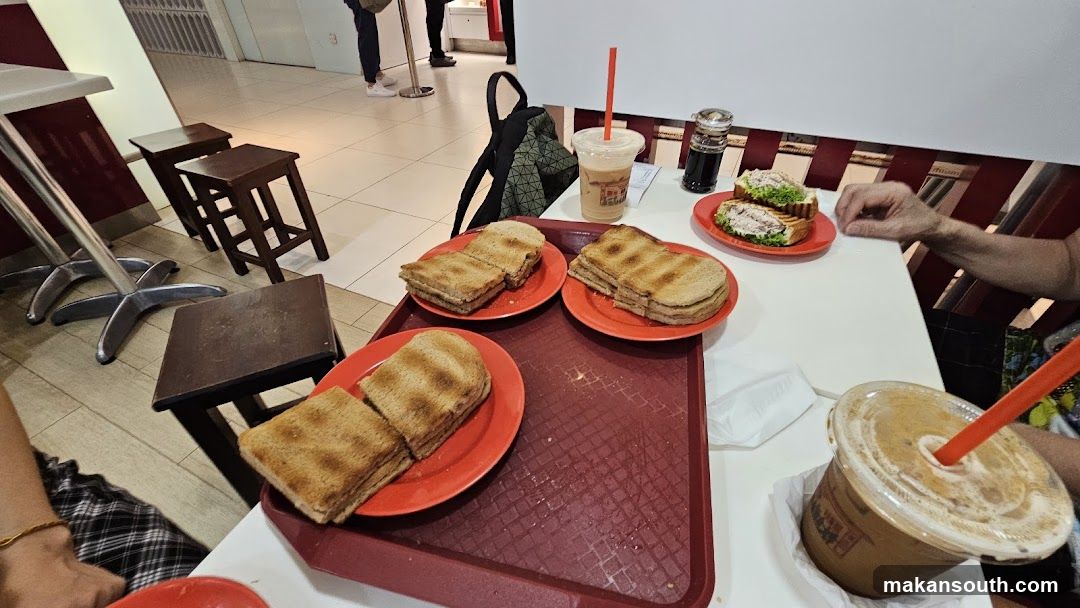 Toasted Sandwiches and Drinks