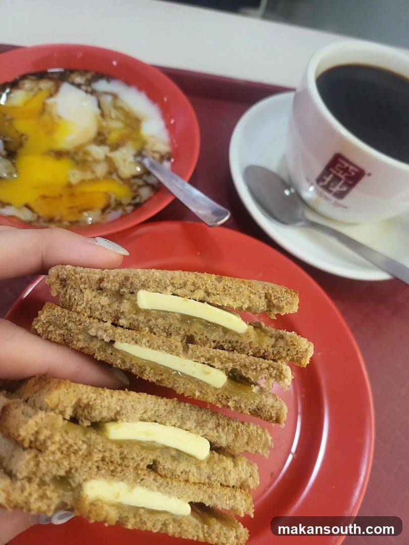 Kaya Toast and Coffee