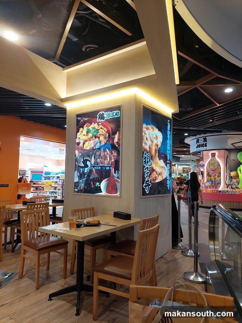 Restaurant Interior with Food Displays