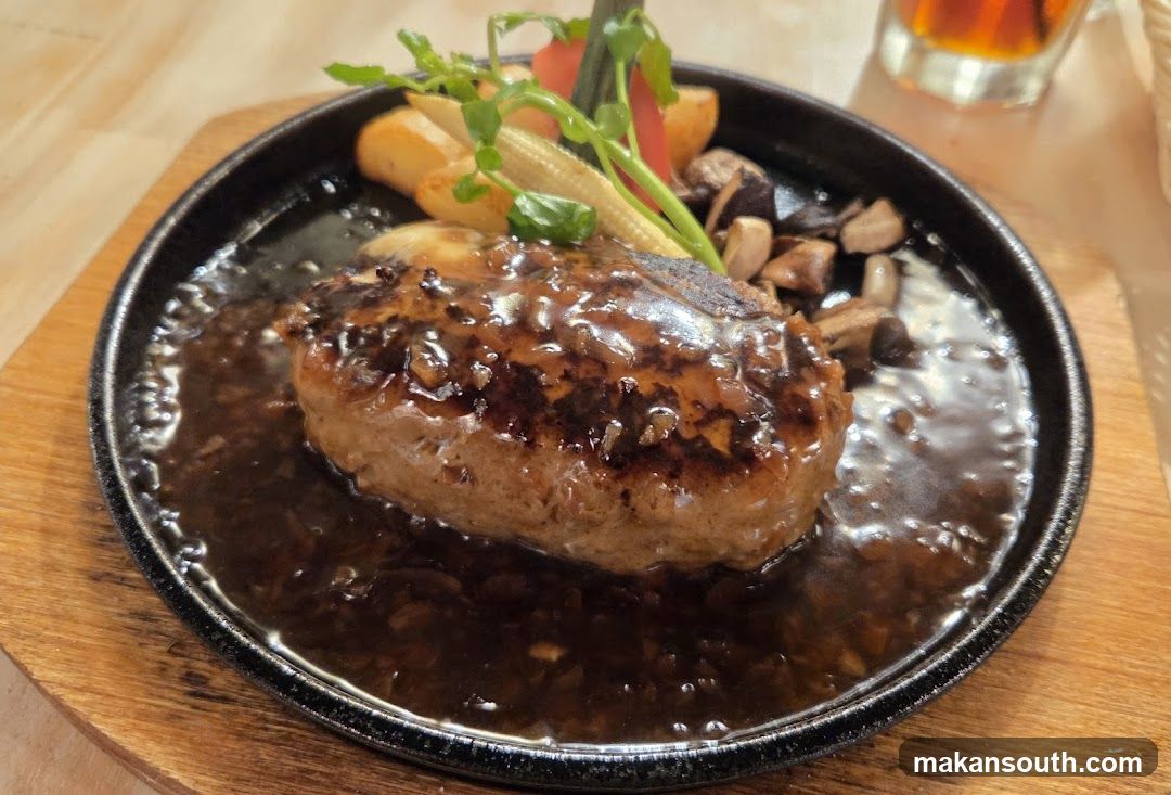 Hamburger Steak with Vegetables