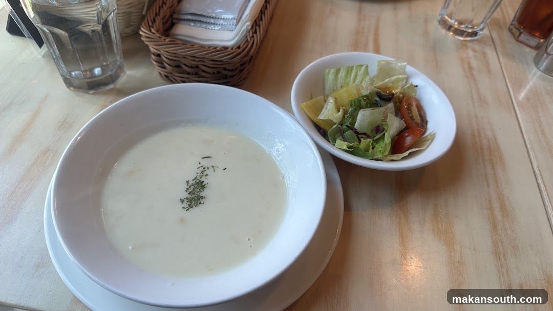 Creamy Soup and Salad