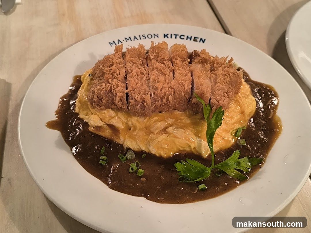 Katsu Curry Omurice