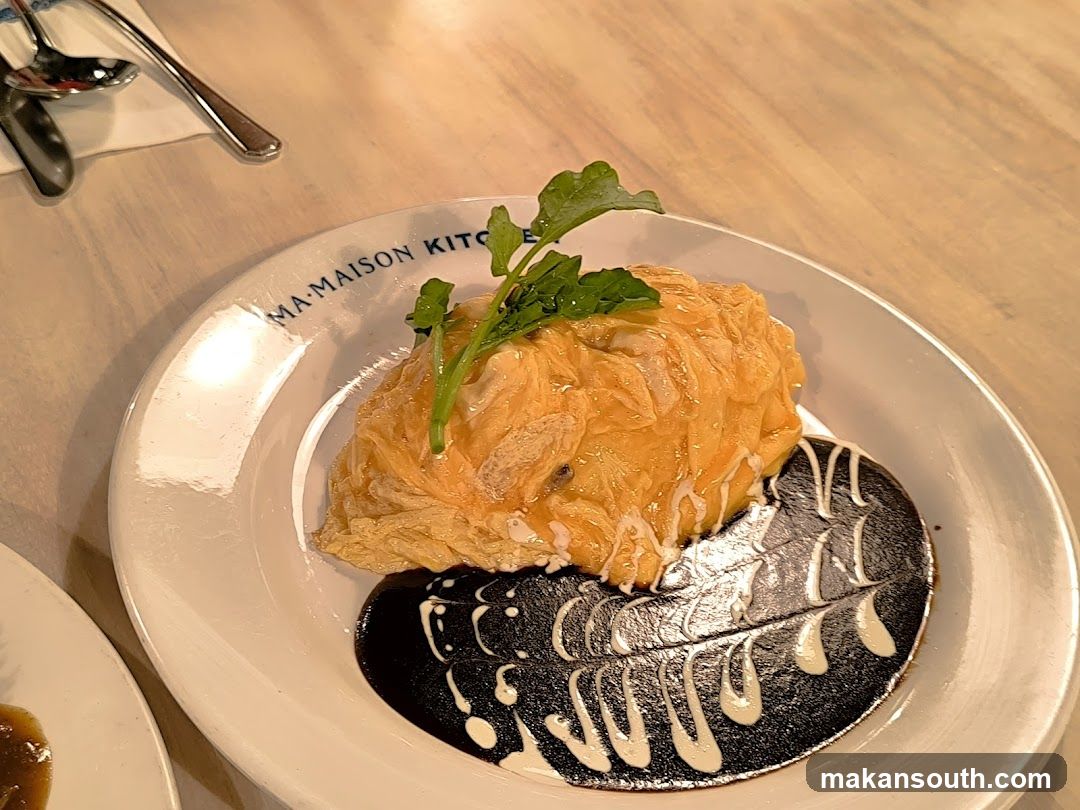Omurice with Dark Sauce