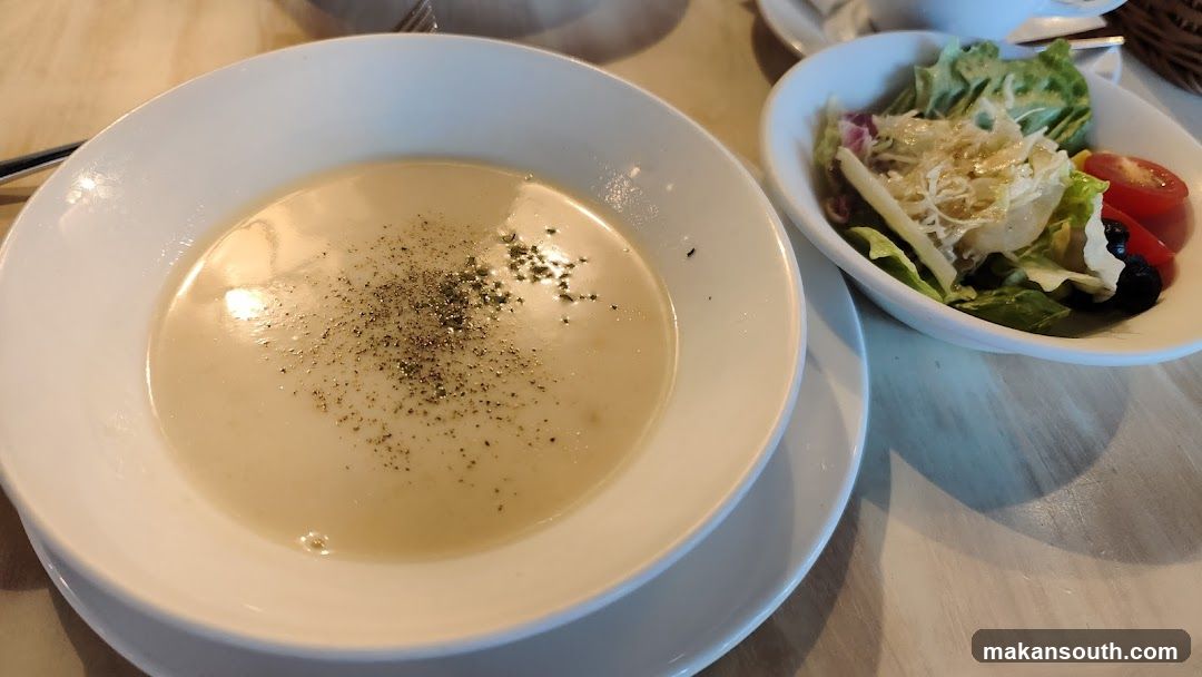 Creamy Soup and Salad