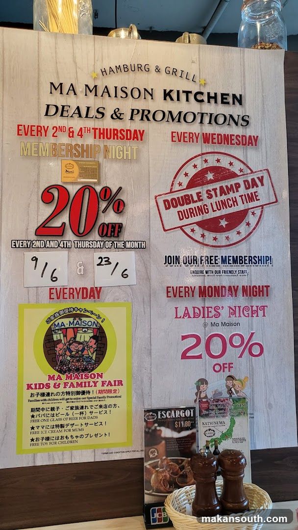 Ma Maison Kitchen Deals & Promotions