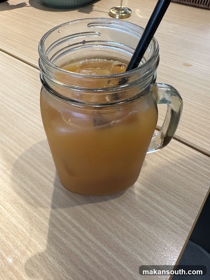 Iced Tea in a Mason Jar