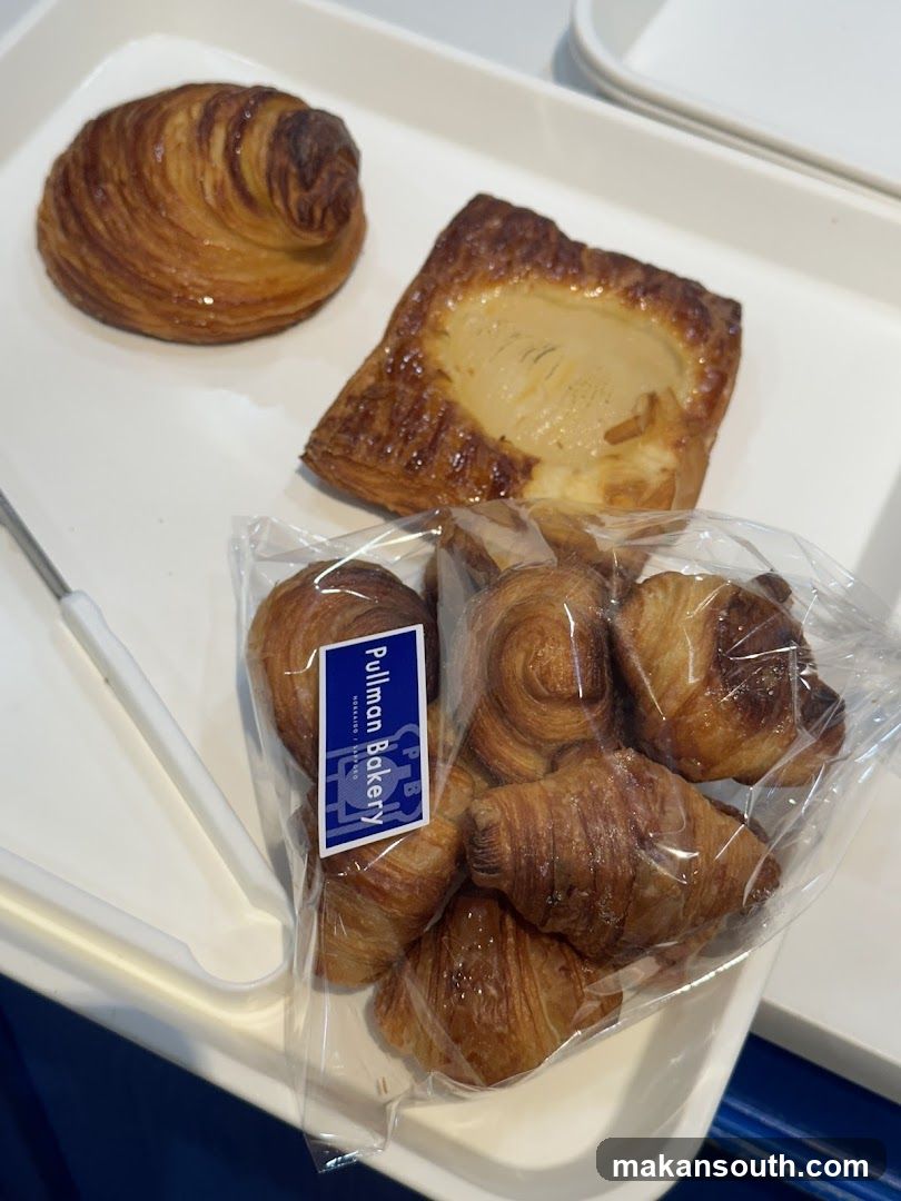 Pastries on a Tray
