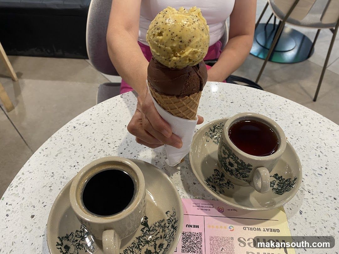 Ice Cream and Coffee