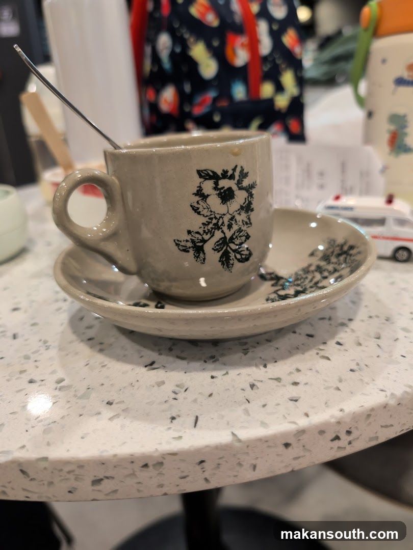 Coffee cup and saucer