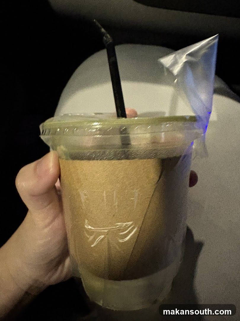 Iced Beverage in a Cup