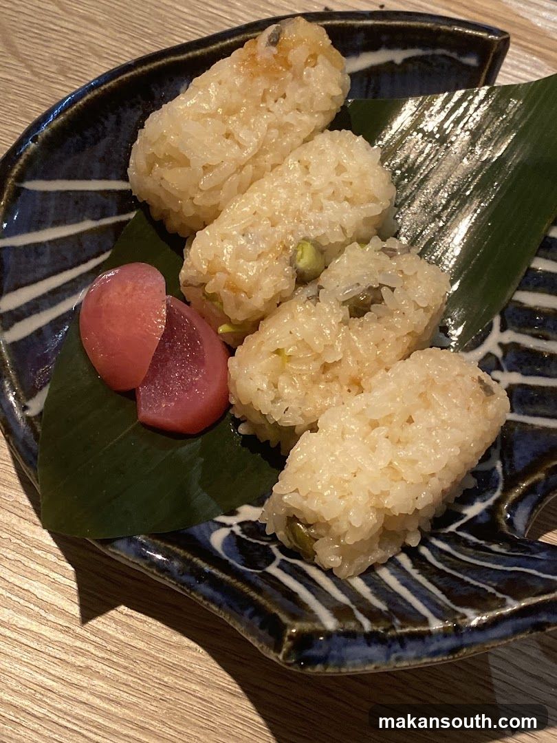 Grilled Rice Balls