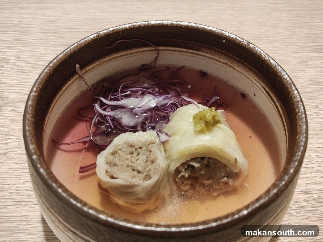 Cabbage Rolls in Broth