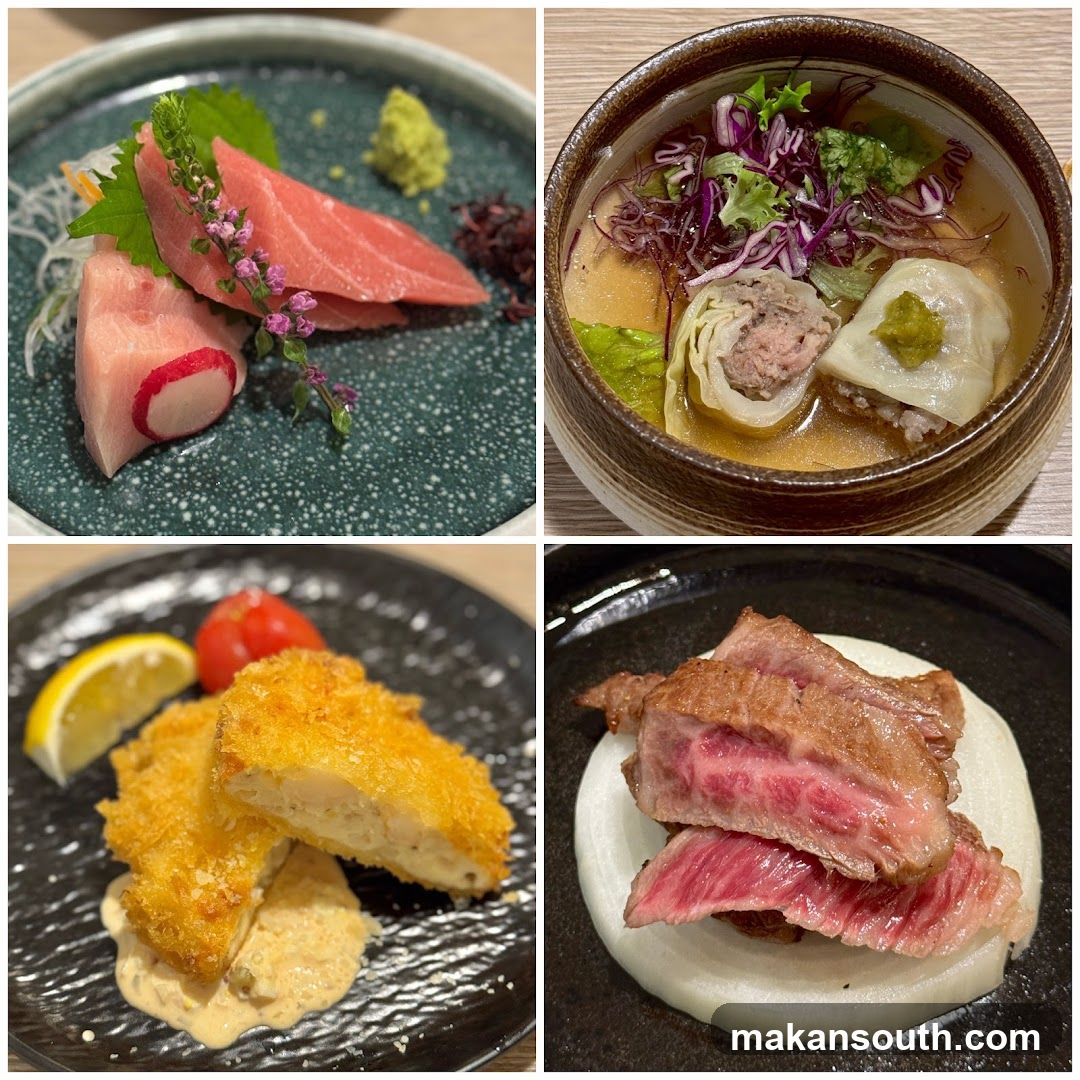 Assortment of Japanese Dishes