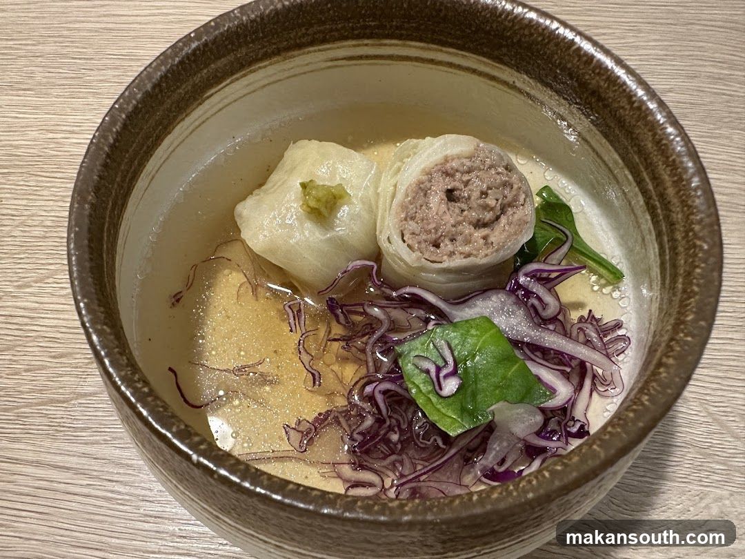 Cabbage Rolls in Broth