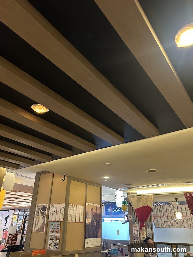 Restaurant Interior with Japanese Decor