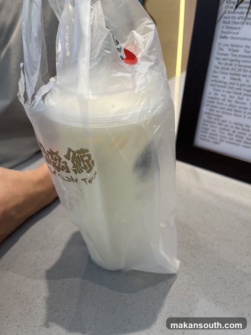 Drink in a plastic bag