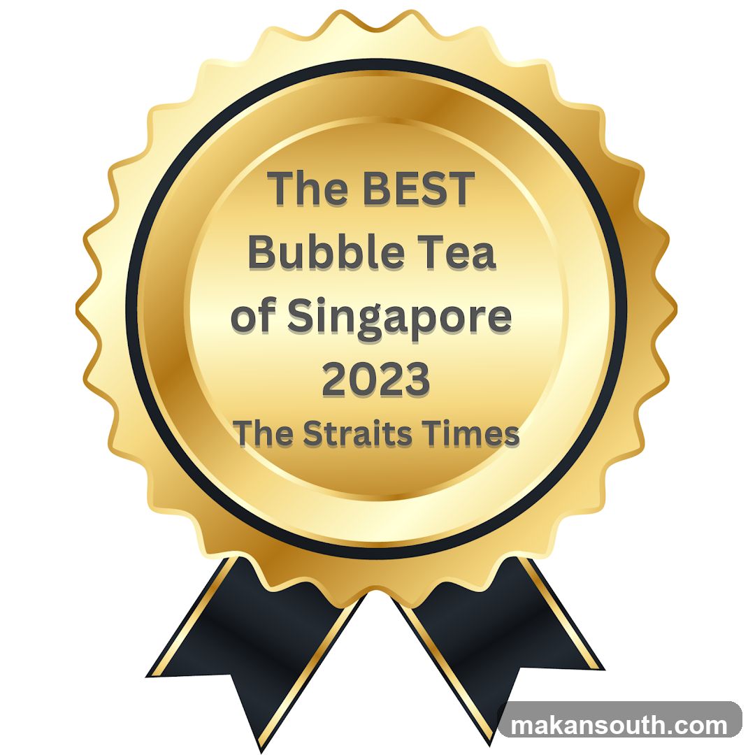 The Best Bubble Tea of Singapore 2023 Award
