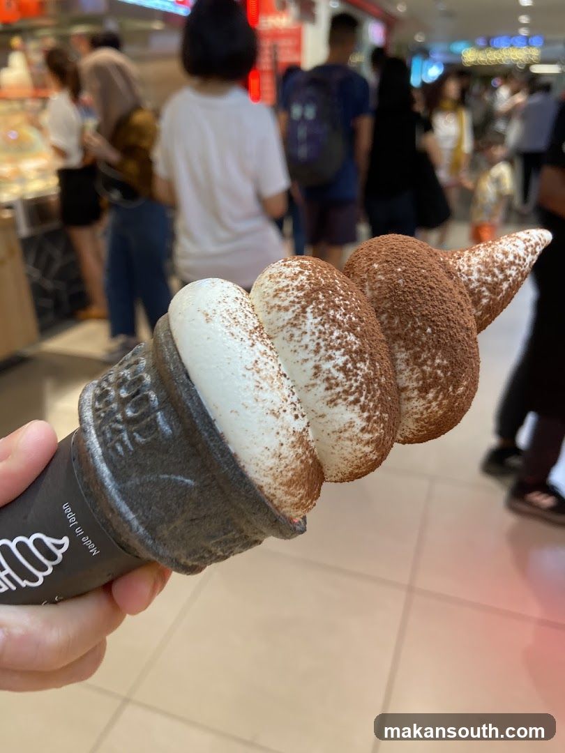 Soft Serve Ice Cream Cone