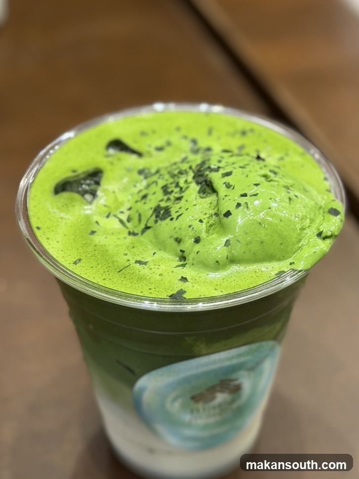 Iced Matcha Latte