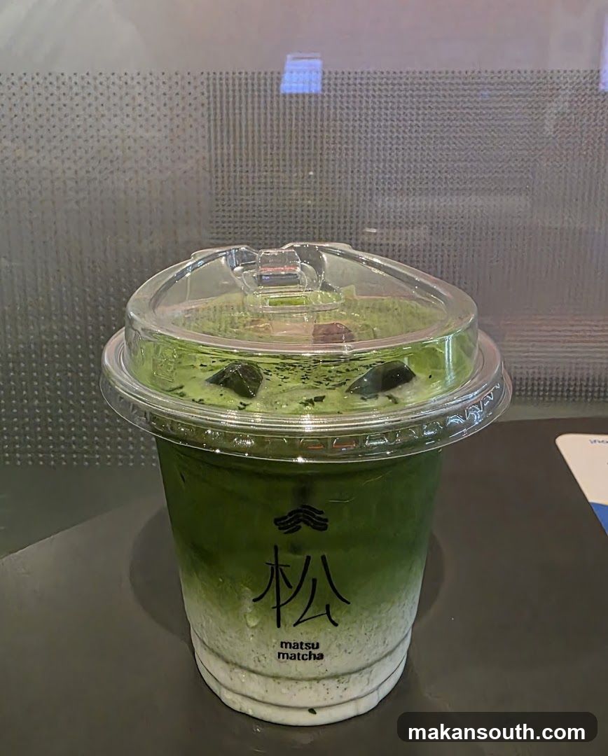 Iced Matcha Latte