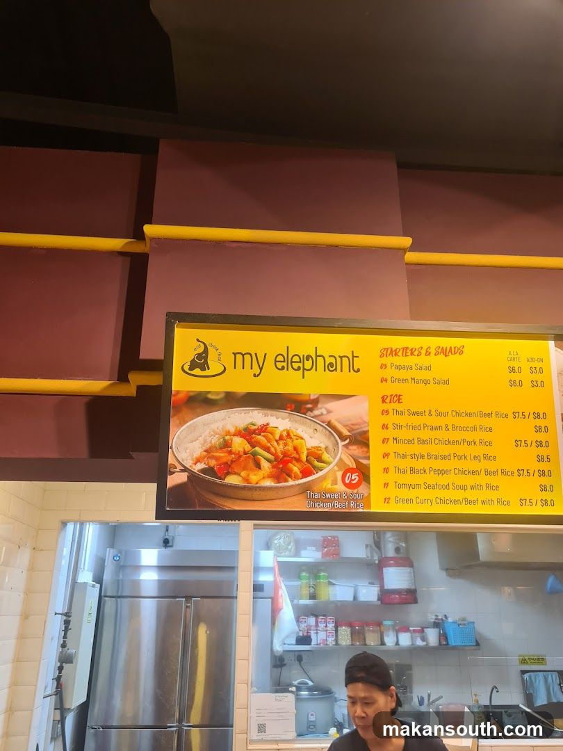 Thai Restaurant Menu