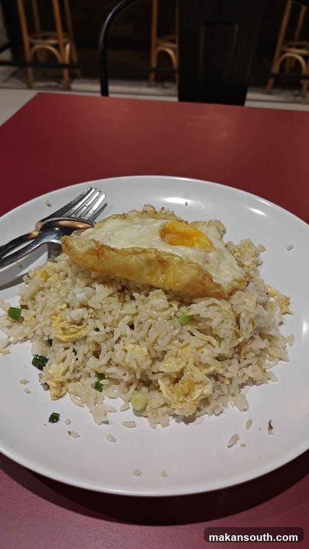 Fried Rice with Fried Egg