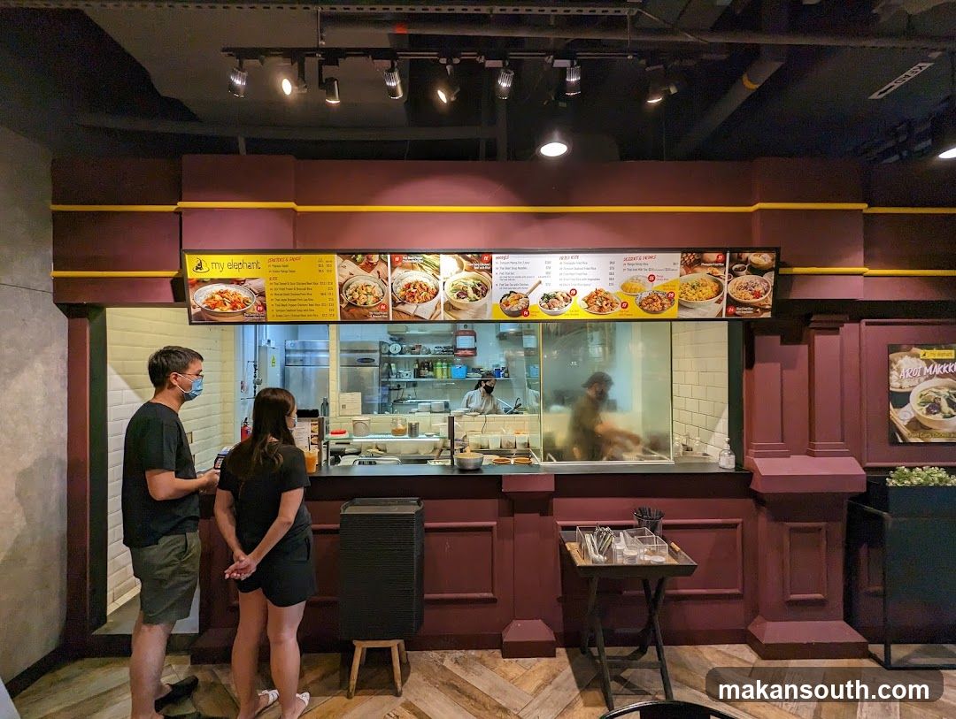Restaurant Menu Display