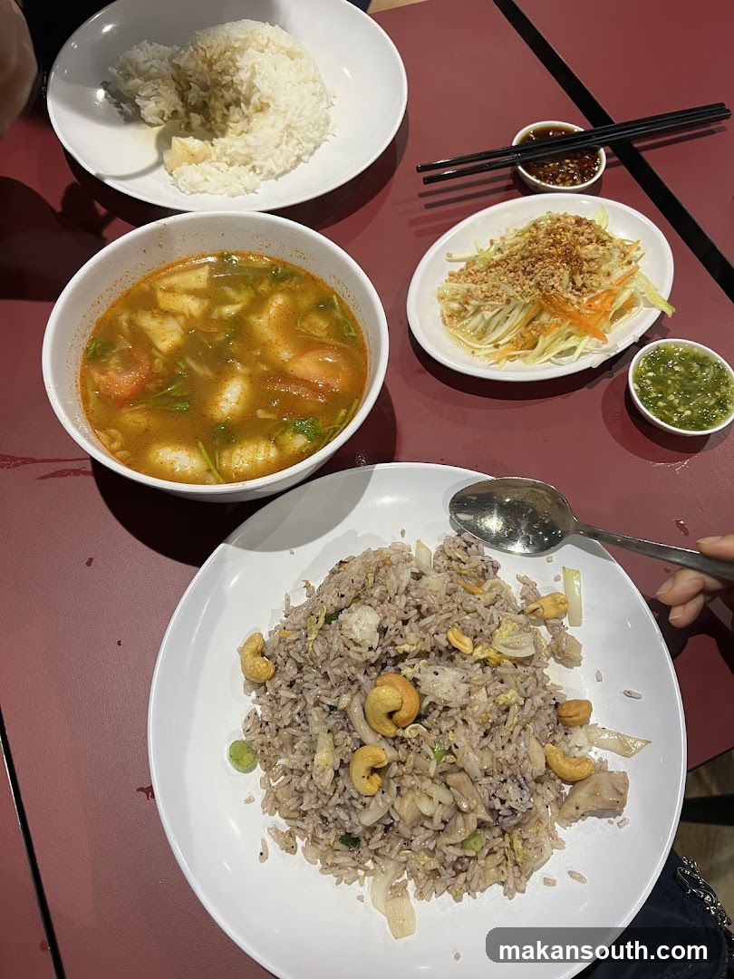 Thai Food Spread