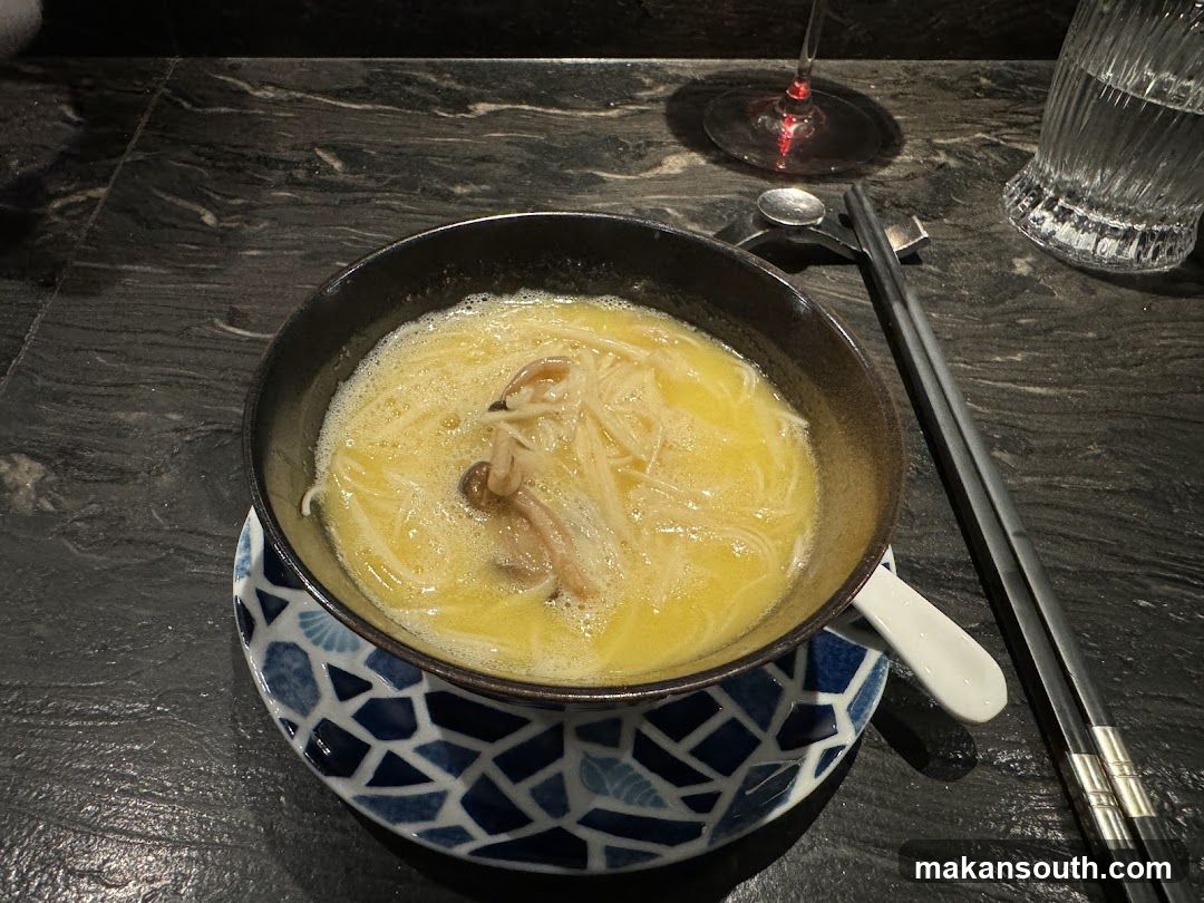 Noodle Soup with Mushrooms