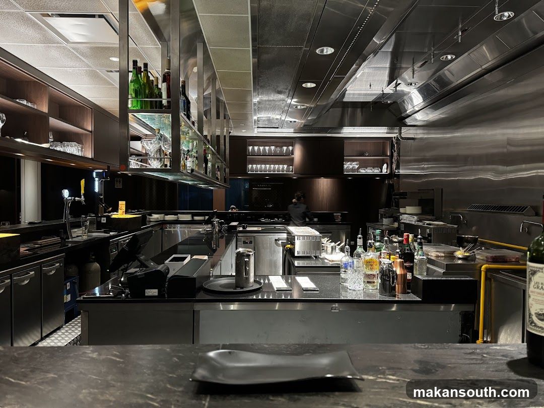 Bar and Kitchen Area