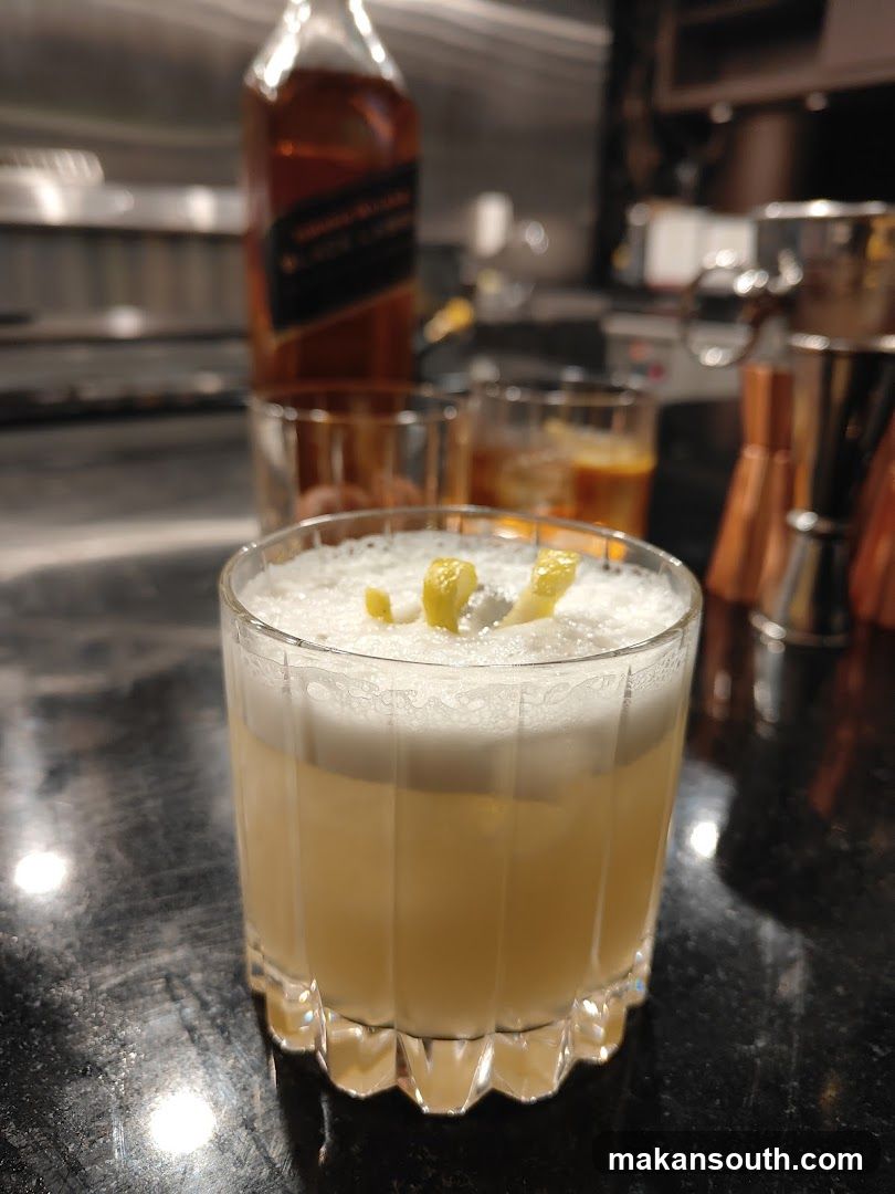 Whiskey Sour Cocktail