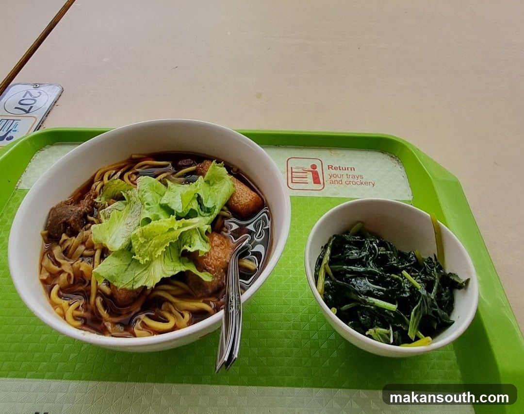 Noodles and Greens