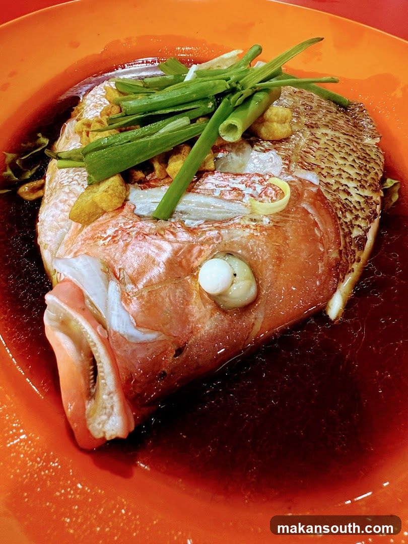 Steamed Fish Head