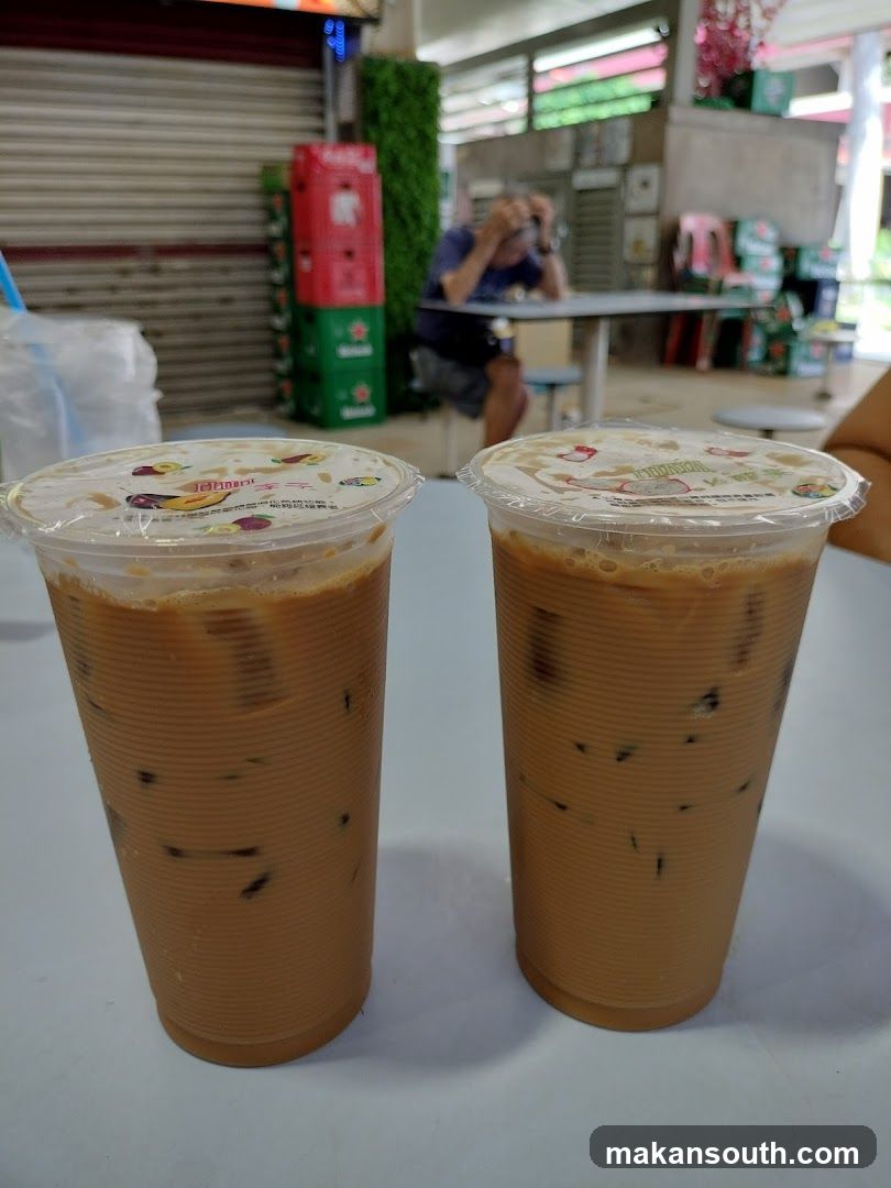 Two Iced Coffee Drinks
