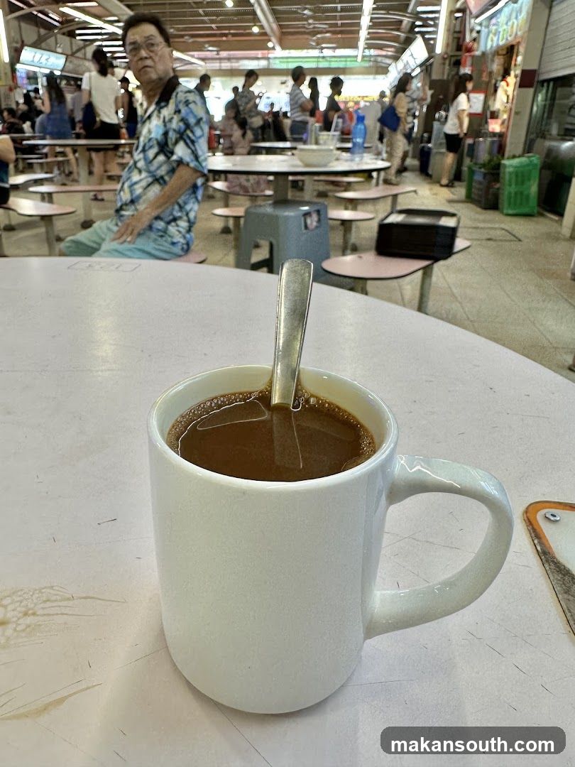 Coffee at a Food Court