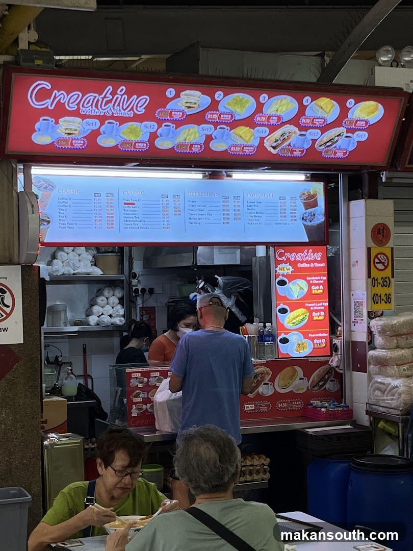 Creative Coffee & Toast Stall