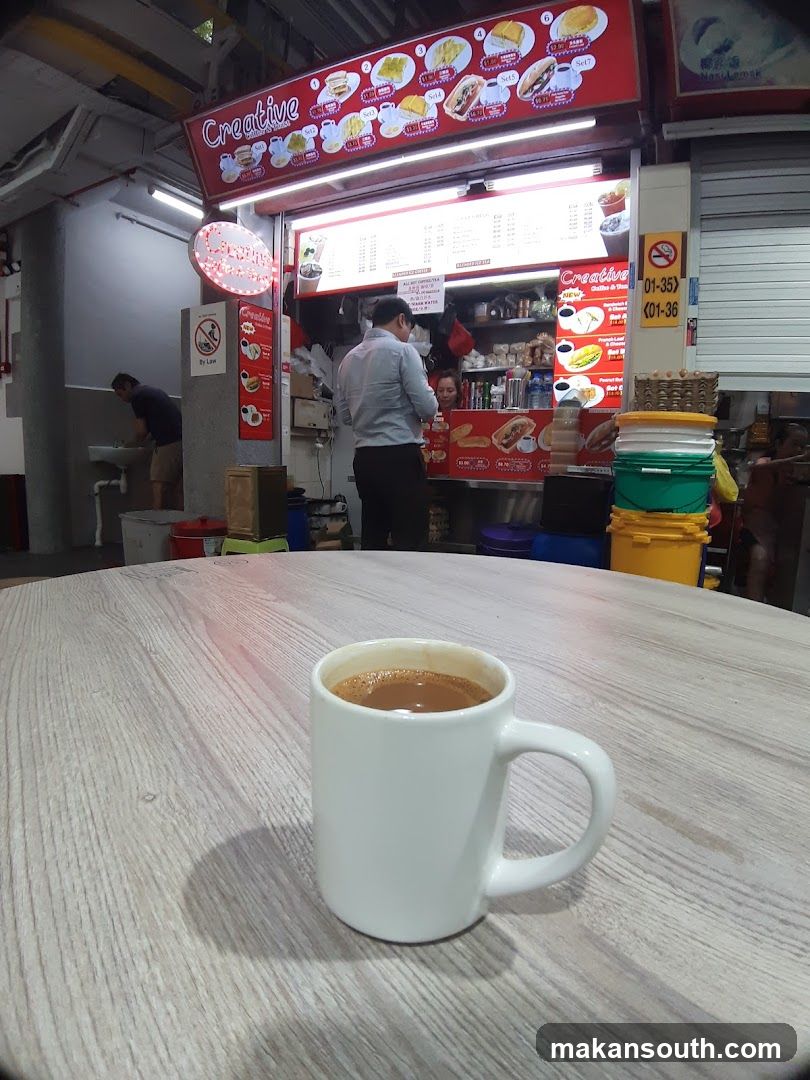 Coffee and food stall