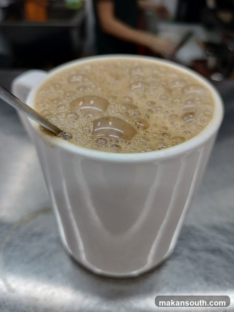 Foamy Drink in a Mug