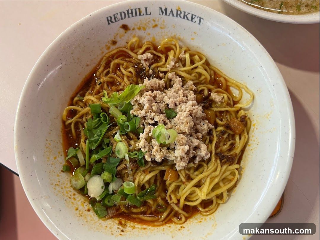 Noodles with Minced Meat and Scallions