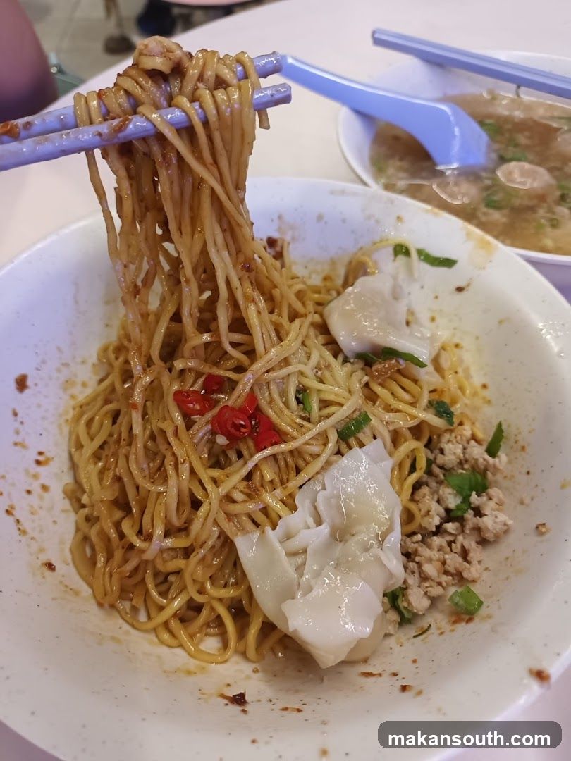 Noodles with Wontons