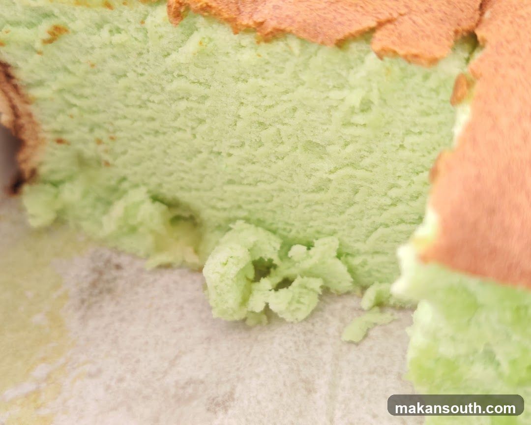Close-up of Green Cake