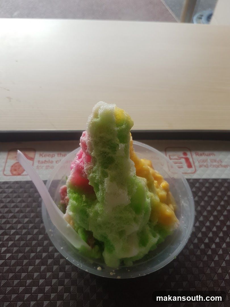 Shaved Ice Dessert