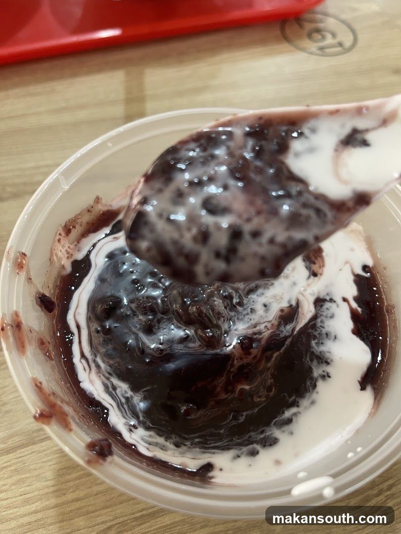 Black Rice Pudding with Coconut Milk